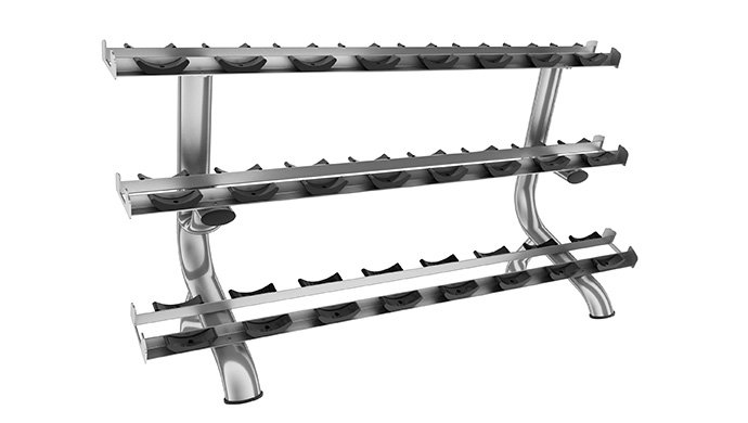 TZ-6045A  Dumbbell Rack (12 pairs)